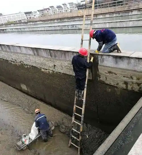 胡市镇污水池堵漏